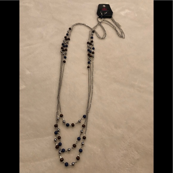 Paparazzi Seasonal sensation blue necklace